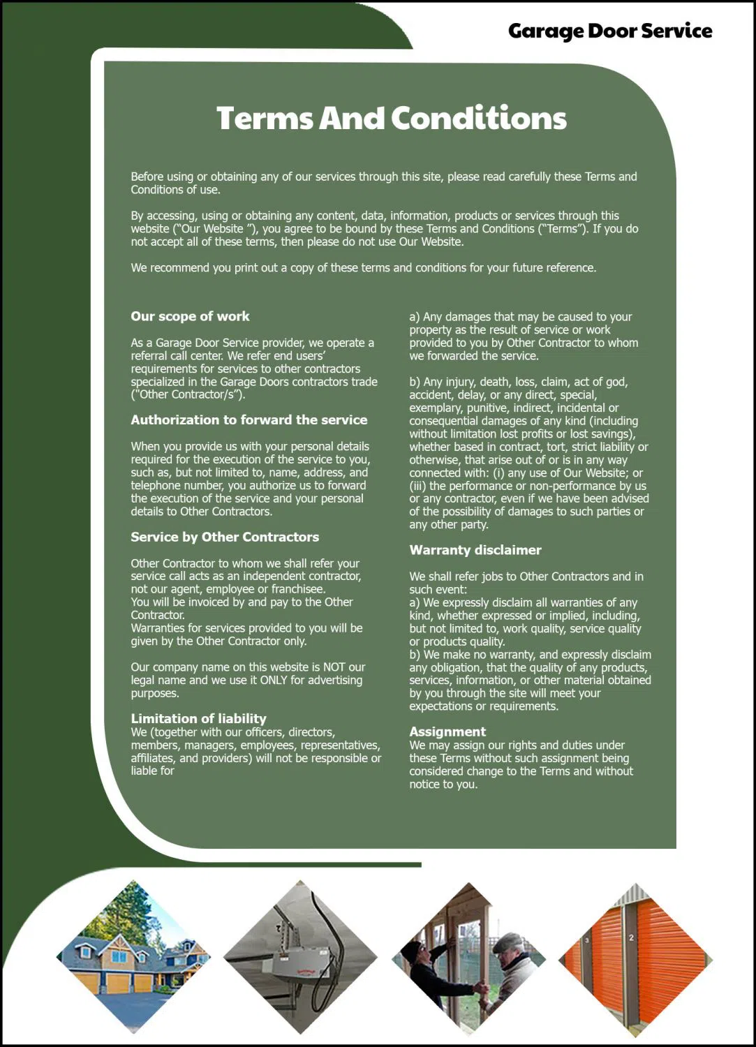 Metro Garage Door Service Cedar Grove, NJ 973-396-2454